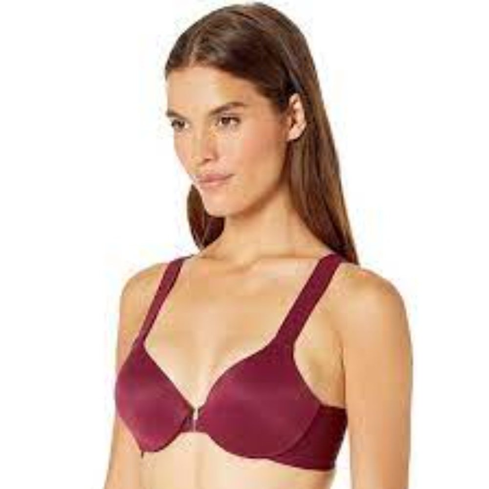 Spanx Bra-llelujah bordeaux full coverage,  36A